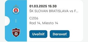 Slovan Bratislava vs Spartak Trnava