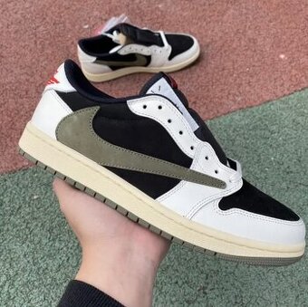 Nike Air Jordan 1 Low Travis Scott Olive