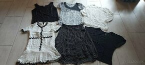 Mix Black&white dámske oblečenie S-M - 5eur