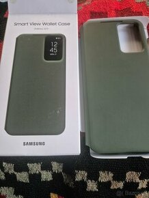 Cover knižkové Samsung S23 plus zelené