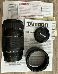 TAMRON AF 70-300mm F/4-5.6 Di pre Canon