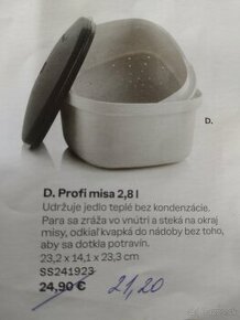 Tupperware Profi misa, nová