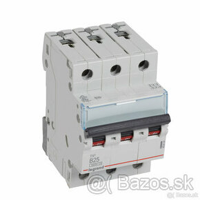 Istič Legrand TX - 25A/3P/B, 6kA ref 403404