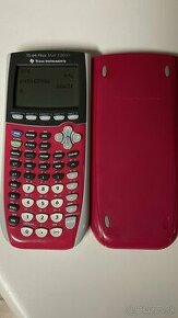 Graphical calculator ti 84 plus texas instruments pink