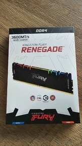 DDR4 16GB  3600Mhz Kingston Fury RGB