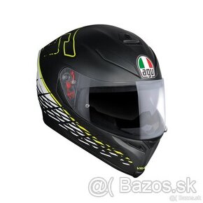 Prilba AGV K-5 S Thorn 46 Matt Black White Yellow, veľ. XS