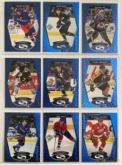 1998-99 Kompletny insert set SQ1-SQ30 Starquest Blue