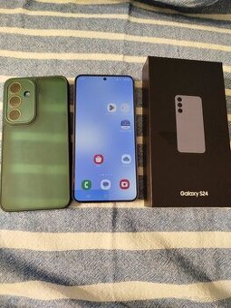 Samsung S24 Duos fialový 8gb ram 256gb v záruke