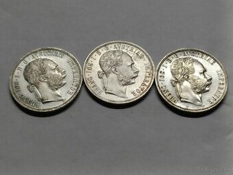 1 Floren 1877,1878,1789 (bz)