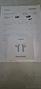 Predám Samsung Galaxy Buds 3 nové nerozbalené.