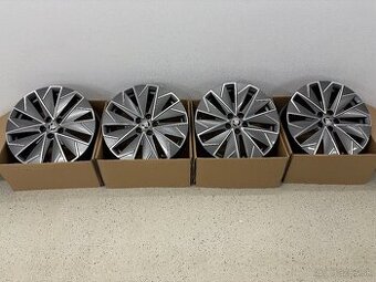 UPLNE NOVE ALU DISKY SKODA 5X100 R17 6.5JX17 ET 40 - 1