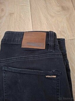 predam cierne rifle VOLCOM jeans slim fit skinny - 1