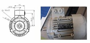 Predam 1,1 kw elektromotor