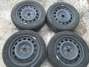 5x112r16 PLECHOVE DISKY+ZIMNE PNEU