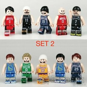 Figúrky futbal + basketbal (8 a 10ks) typ lego - 1