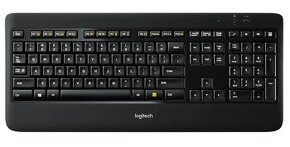 Podsvietená bezdrôtová klávesnica Logitech K800