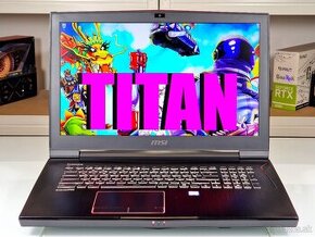 Herný notebook MSI TITAN GT75 | 17,3" 120Hz | GTX 1070 | i7