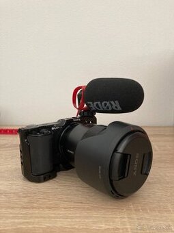 Sony ZV e-10 + doplnky na videotvorbu