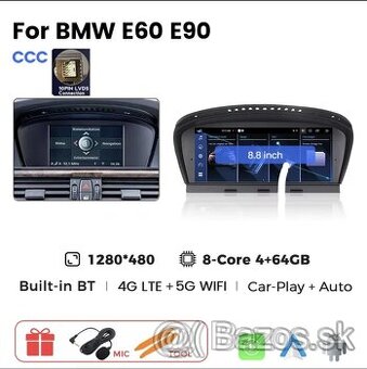 Android radio BMW e90 , e91 , e60 , e61