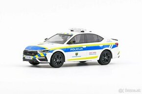 Škoda Octavia IV zahraniční policie 1:43 Abrex - 1