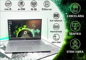 15,6" FHD IPS Acer ASPIRE5, i5-12gen/MX550/16GB/512GB