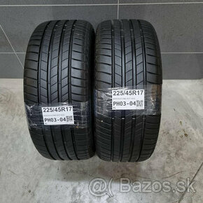 Letné pneumatiky 225/45 R17 BRIDGESTONE DOT0522 - 1