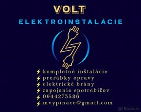 Elektroinštalačné práce