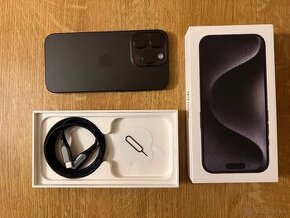 Apple iPhone 15 Pro Black Titanium 256GB