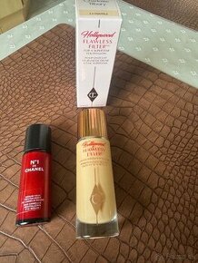 Chanel ocne serum a charlotte tilbury makeup