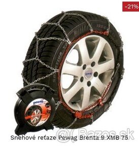 Snehové reťaze Pewag Brenta 9 XMB75