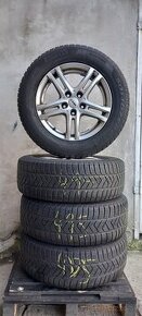 Hlinikove disky 5x112 r16 zimne gumy 215/60 r16