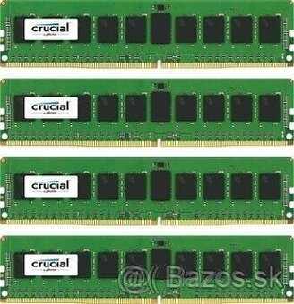 32GB Crucial RAM pamať 4x8GB DDR3 1600 MHz CL11 .