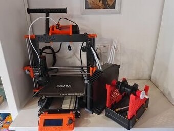 Predám 3D tlačiareň Originál Prusa I3 MK3S multimateriál - 1