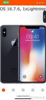 Iphone XS Black 64 GB - 1