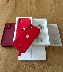 iPhone 11 64 gb Red product, komplet príslušenstvo, záruka