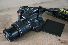 Nikon D5500 - wifi - dotyk. display - nafotene len 6 tisic