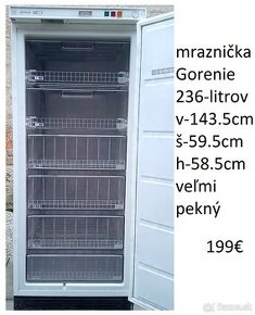 predám mrazničku