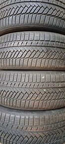 Predám 4ks jazdené zimné 245/45r19-102V Continental