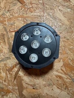 Led PAR 7X18W RGBWAUV - 1