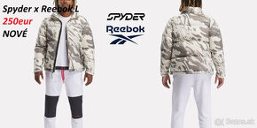 Zimná bunda Spyder x Reebok, Jordan - POŠTOVNÉ V CENE