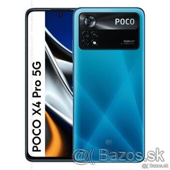 Predám úplne nový mobil POCO X4 PRO 5G modrý, 6 / 128 GB.