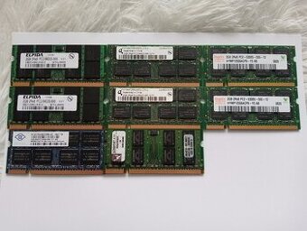 predám pamäte (ram) pre notebooky 2gb DDR2