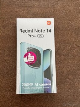 NOVÝ Xiaomi Redmi Note 14 Pro+ 512GB Midnight Black - 1