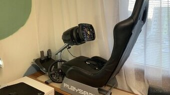 Thrustmaster T300 + Playseat + Ferrari Formula volant + Gran