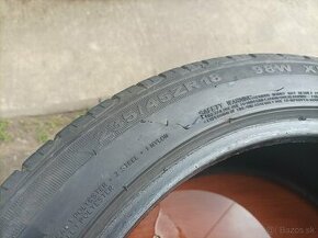 Predám letné pneumatiky 2ks 235/45r18