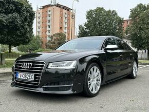 AUDI A8 4.2 Tdi V8T 2014 B&O Matrix 360 Kamery Kessy Masaž - 1