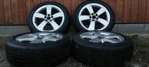 Alu Audi 5x112 a zimné Continental 225/50 R18