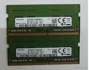 2x Samsung SO-DIMM DDR4 4GB 2133MHz M471A5143DB0-CPB