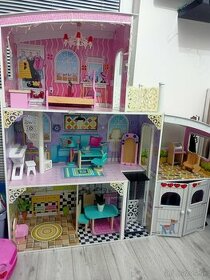 Barbie domXL+ zdarma 3 kusy Barbie