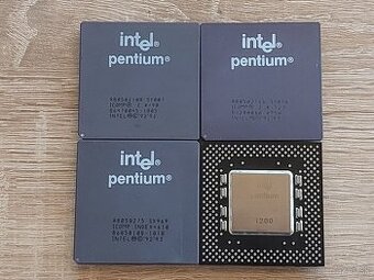 Retro procesory Intel Pentium